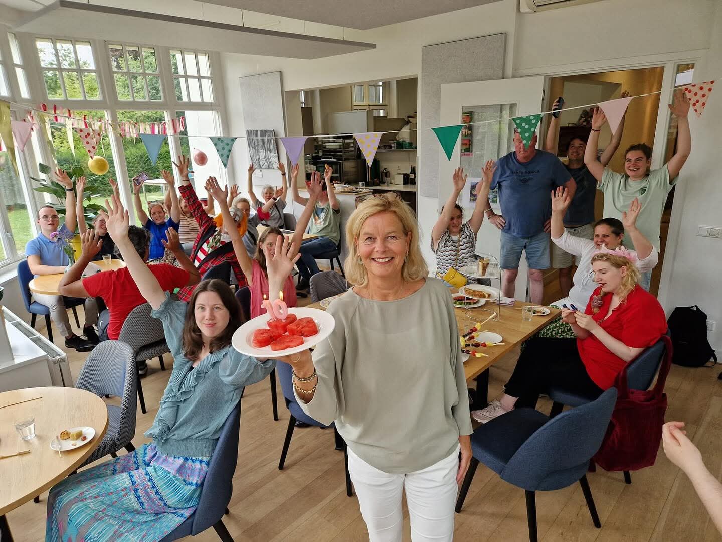 10 jaar Papageno in het restaurant